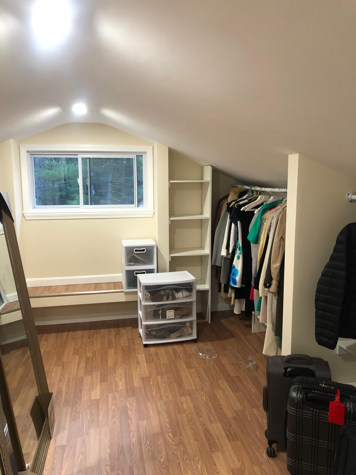 Modern flooring installation